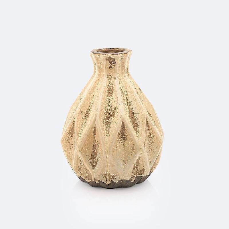 Ceramic Geometric Vase