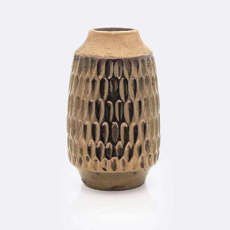 Ceramic Gold Vase