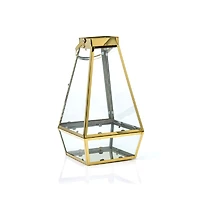 Gold Stainless Steel Lantern