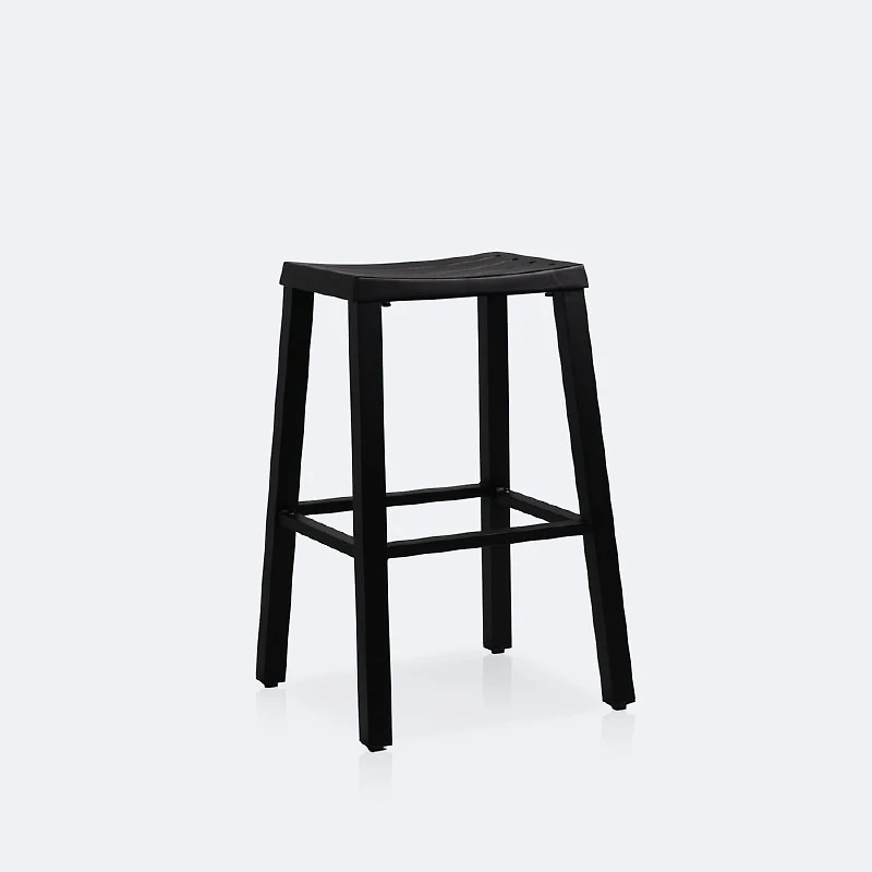 Luna Counter Height Stool - Black