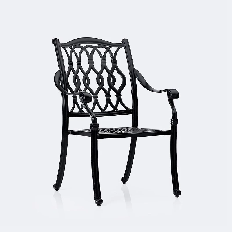 Meghan Armchair - Black Tippet