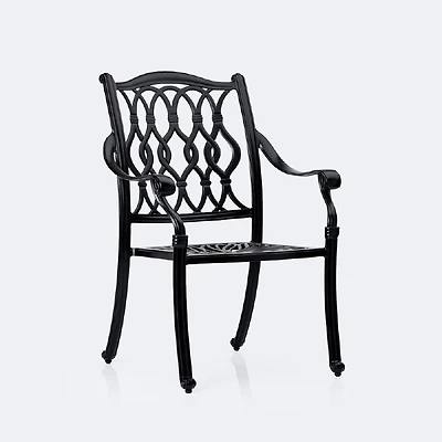 Meghan Armchair - Black Tippet