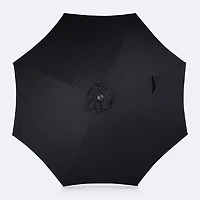 10' Deluxe Market Umbrella - Black