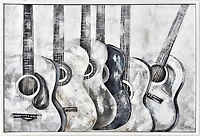 Oil Painting - In the Groove