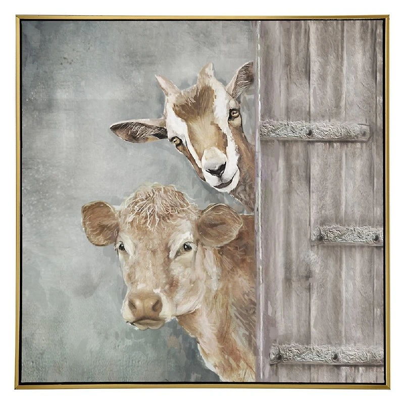 Oil Painting - Just Saying Hello