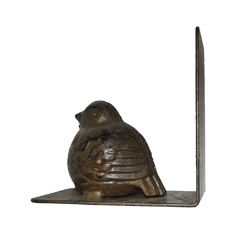 Left Metal Bird Bookend