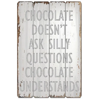 Wood Sign - Chocolate