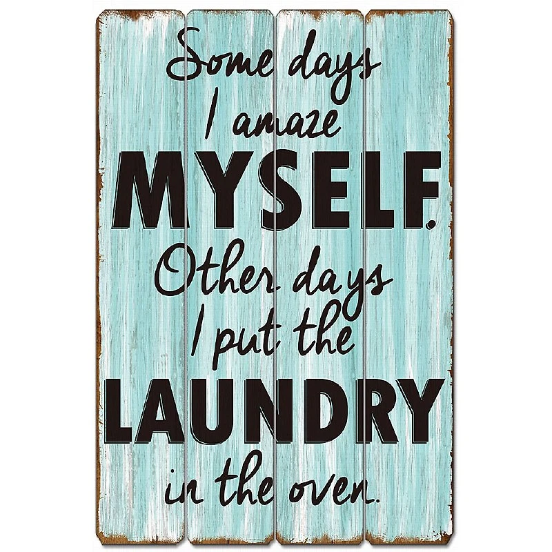 Wood Sign - Amaze Myself