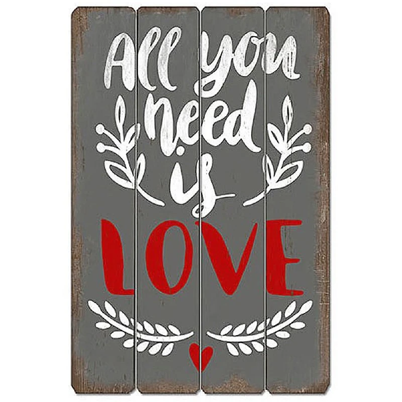 Wood Sign - All You Need