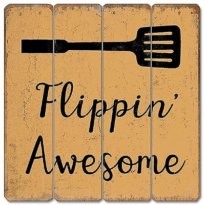 Wood Sign - Awesome