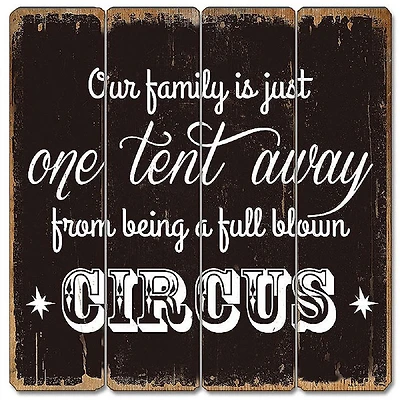 Wood Sign - Circus