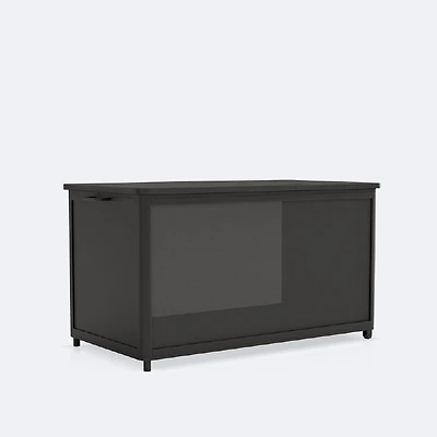 Patio Chest - Black Frame / Black Sling