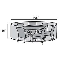 Round Dining Set Cover