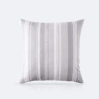 Throw Pillow 18 x 18 - Grey Stripe