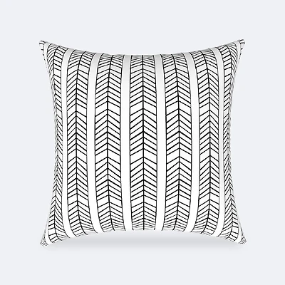 Throw Pillow 18 x 18 - Herringbone
