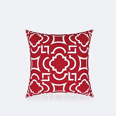 Throw Pillow 18" x 18"- Moroccan Red 