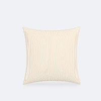 Throw Pillow 18" x 18"- Oatstripe
