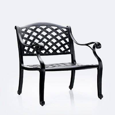 Reel Weave Club Chair - Black Tippet