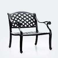 Reel Weave Club Chair - Black Tippet