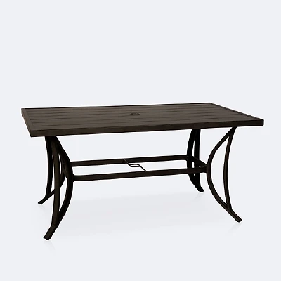 Riviera 40”x71” Dining Table – Brushed Mahogany