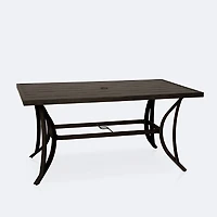 Riviera 40”x71” Dining Table – Brushed Mahogany