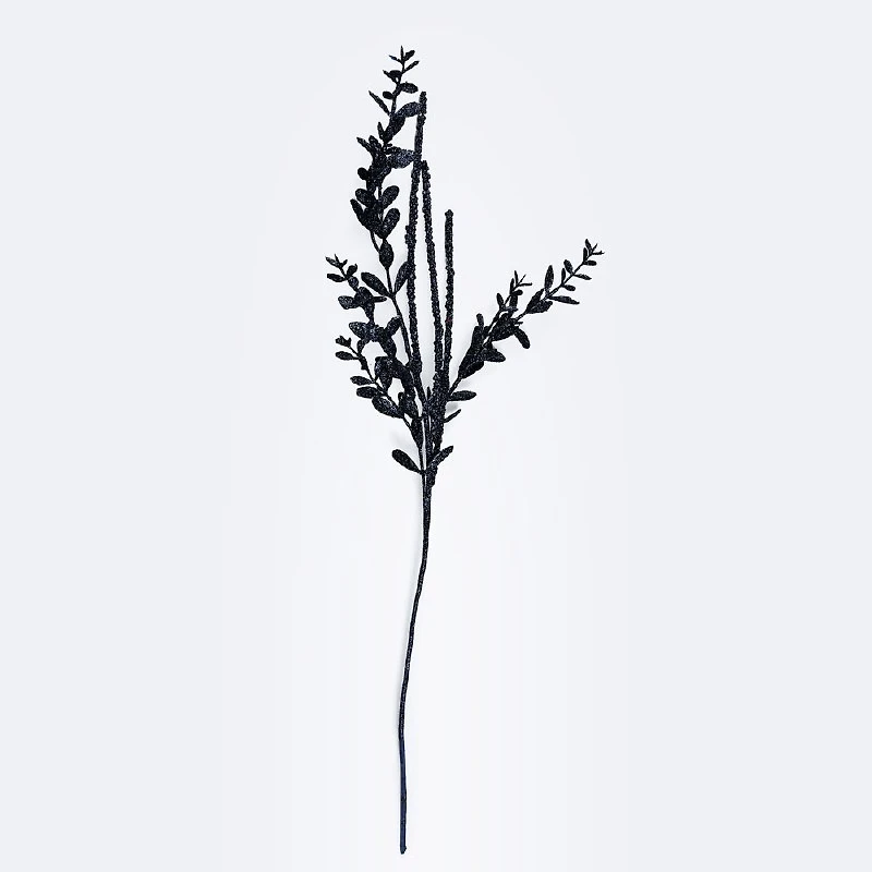 29" glitter boxwood/berry spr