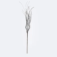 32" frosted curly twig