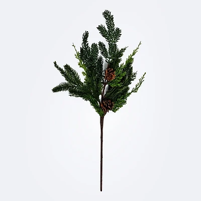 24" real touch cedar/spruce/co