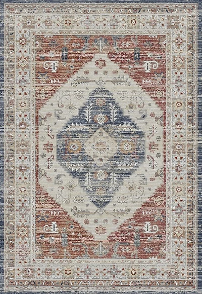 Salsa Outdoor Rug 5x7 - Red