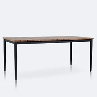 Sedona 35" x 68" Rectangle Dining Table - Wood-Look Finish