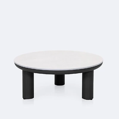 Shay 30" Coffee Table - Black