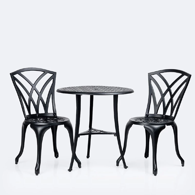 Sierra Bistro Set - Black