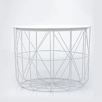 Large Storage Table - White
