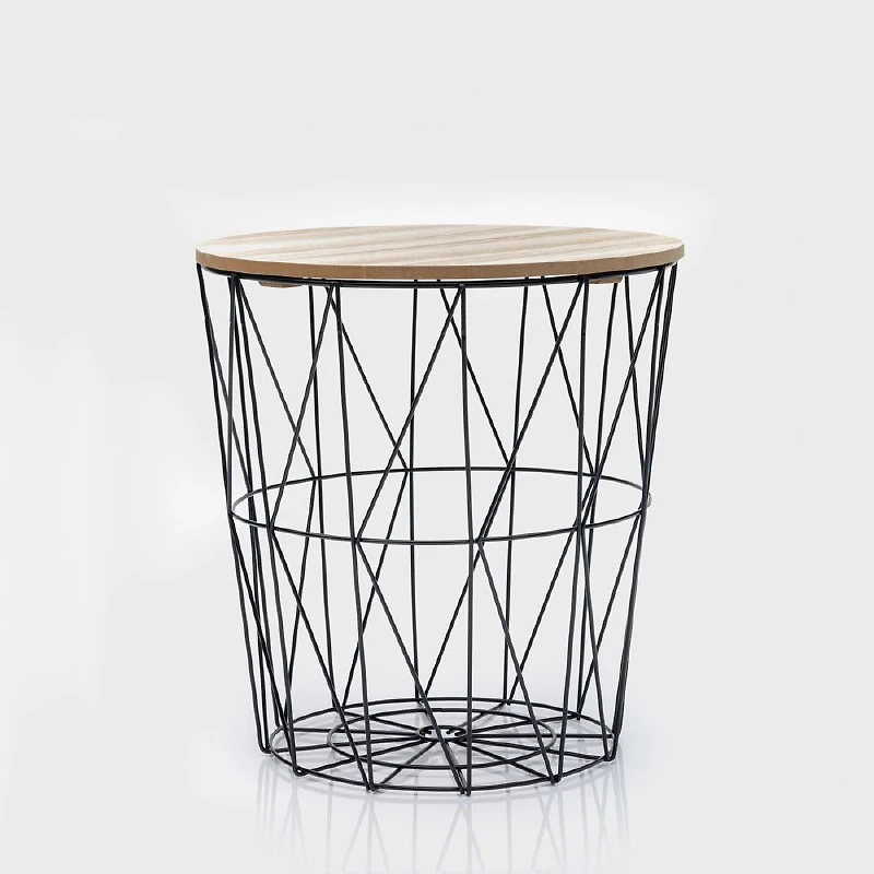 Medium Storage Table - Wood