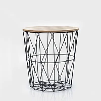 Medium Storage Table - Wood