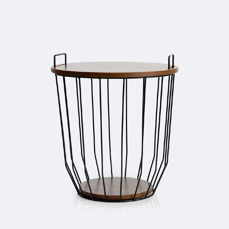 Storage Table - Wood Look Top - Small