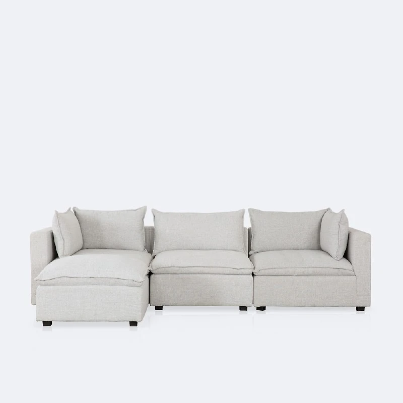 Stratus Cloud 4 Piece Sectional