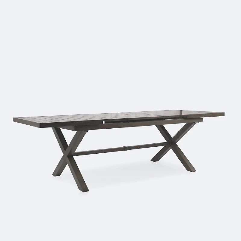 Tahoe Extendable Table - Brushed Taupe