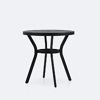 Tito Round Bistro Table - Black