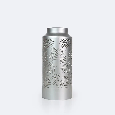 Metal Solar Lantern - Silver