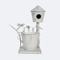 Decorative Birdhouse Planter