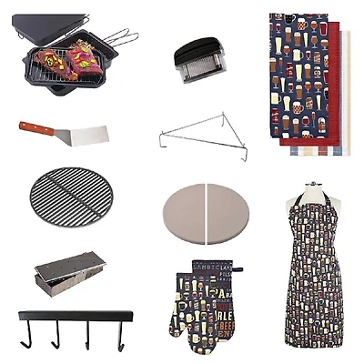 Golden Egg 23" BBQ Oven Accessory Bundle