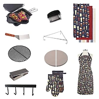 Golden Egg 23" BBQ Oven Accessory Bundle