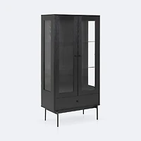 Angus Display Cabinet - Black