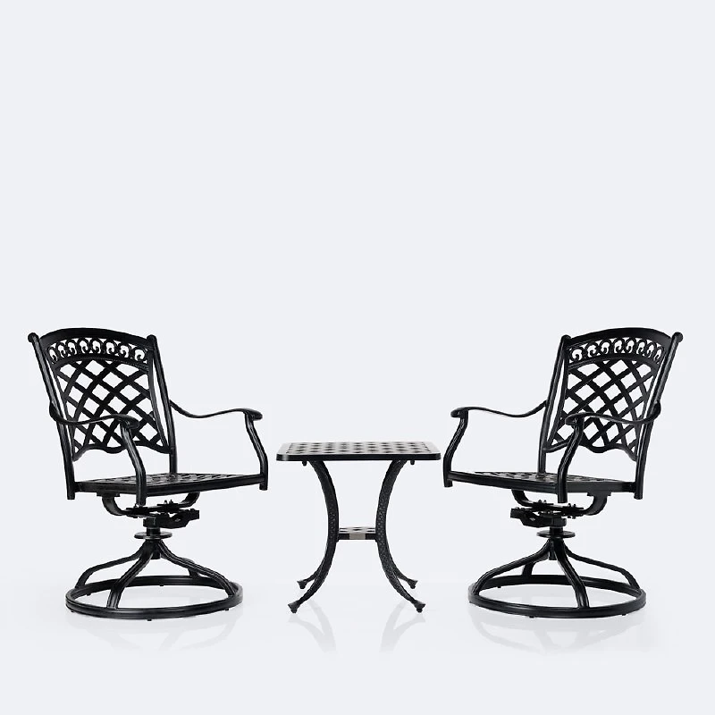 Blanca Bistro Set  - Black Tippet