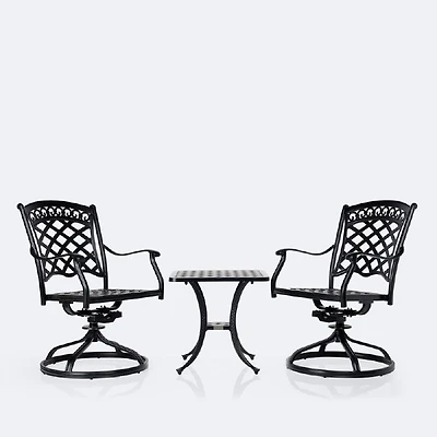 Blanca Bistro Set  - Black Tippet