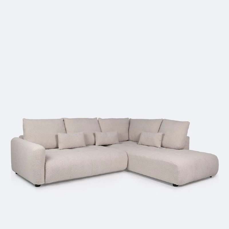 Estelle Right Hand Facing Sectional - Bone