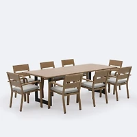 Harbour Dining Set - Seats 8