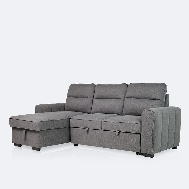 Morris Reversible Sleeper Sectional with Storage Chaise