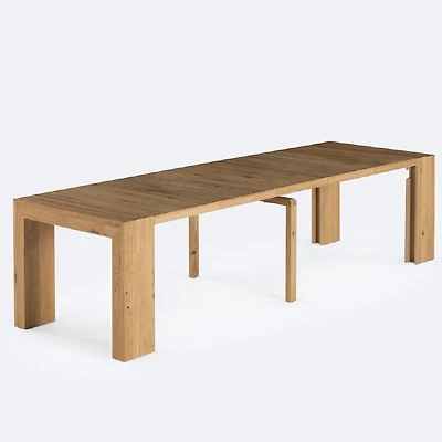 Transformer Table - Scandinavian Oak - Seats up to 12
